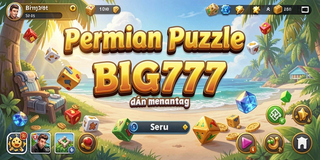 Tampilan menarik dari gameplay BIG777 yang menampilkan teka-teki seru.