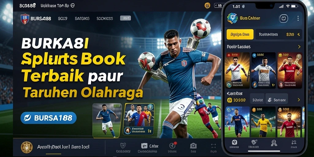 Tampilan menarik dari gameplay BURSA188 dalam aplikasi Sportsbook.