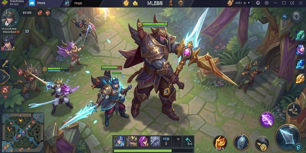 Tangkapan layar gameplay <strong>MLBB8</strong> dengan aksi RPG yang seru dan mendebarkan.