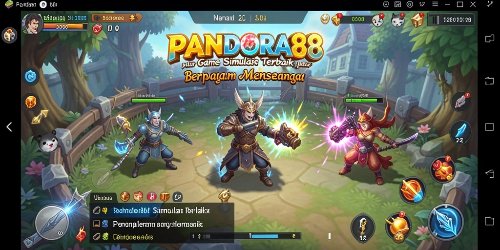 Tampilan gameplay PANDORA88 yang memikat dan interaktif.