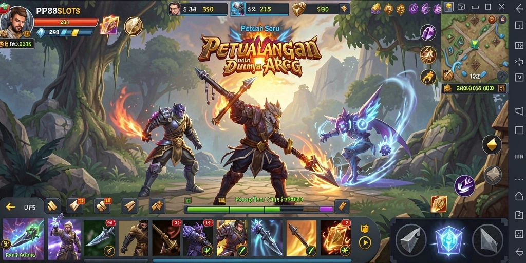 Tampilan gameplay PP88SLOTS yang menarik dan mendebarkan.