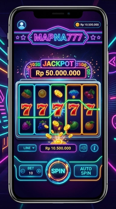 Menu navigasi intuitif di mapna777 yang memudahkan pencarian aplikasi.